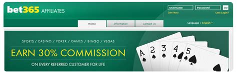Bet365 Affiliate Program – entering and registration.